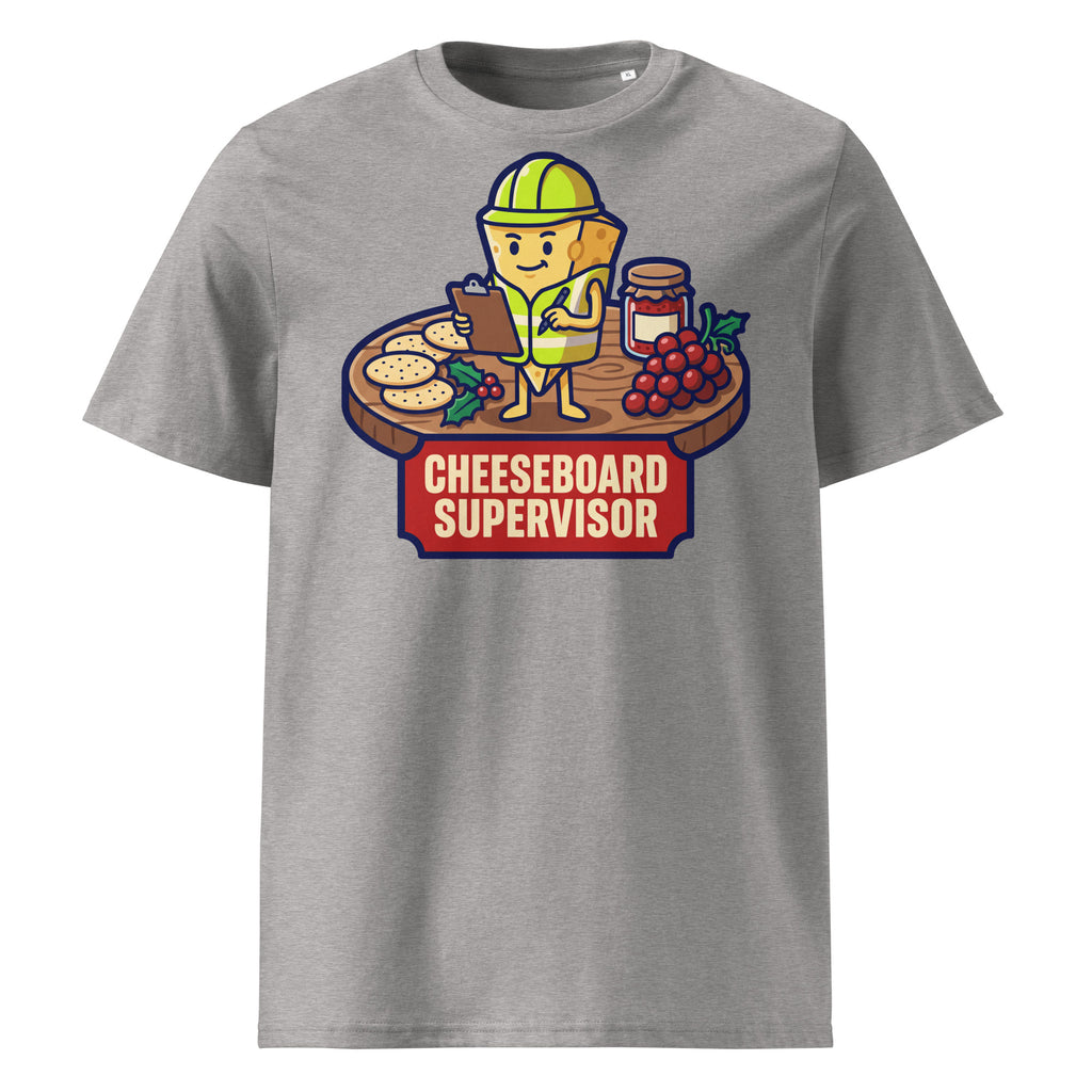 Cheeseboard Supervisor Christmas T-Shirt - Ricki Robin