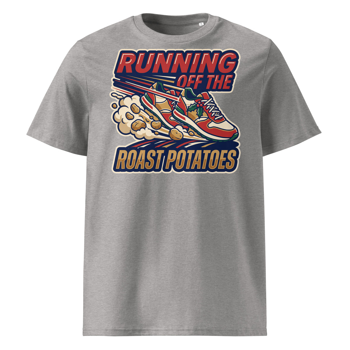 Running Off The Roast Potatoes Christmas T-Shirt - Ricki Robin