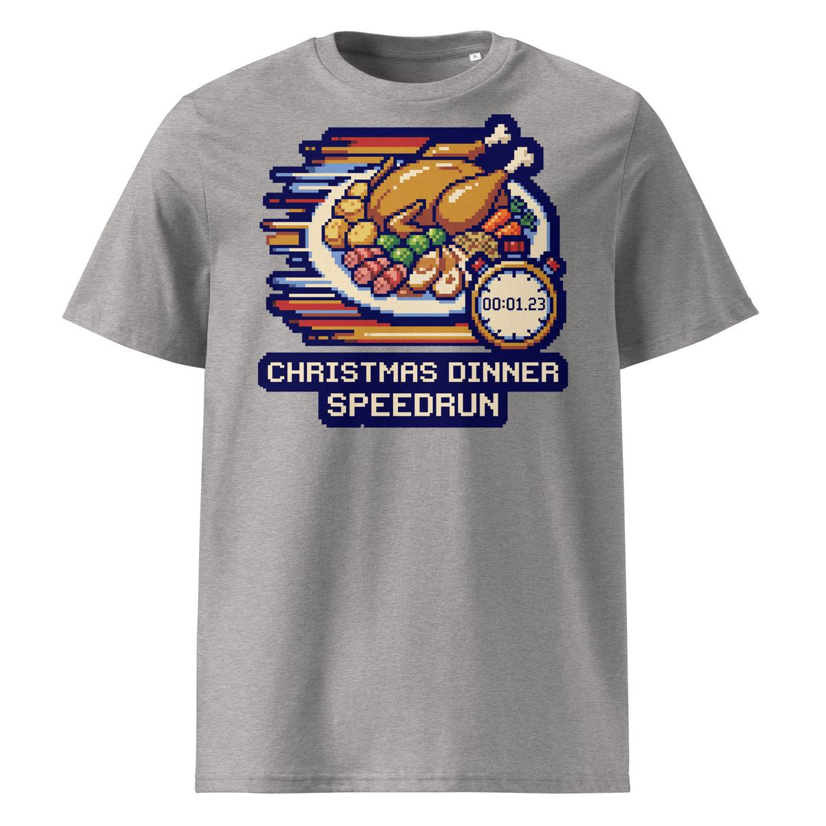 Christmas Dinner Speedrun T-Shirt - Ricki Robin