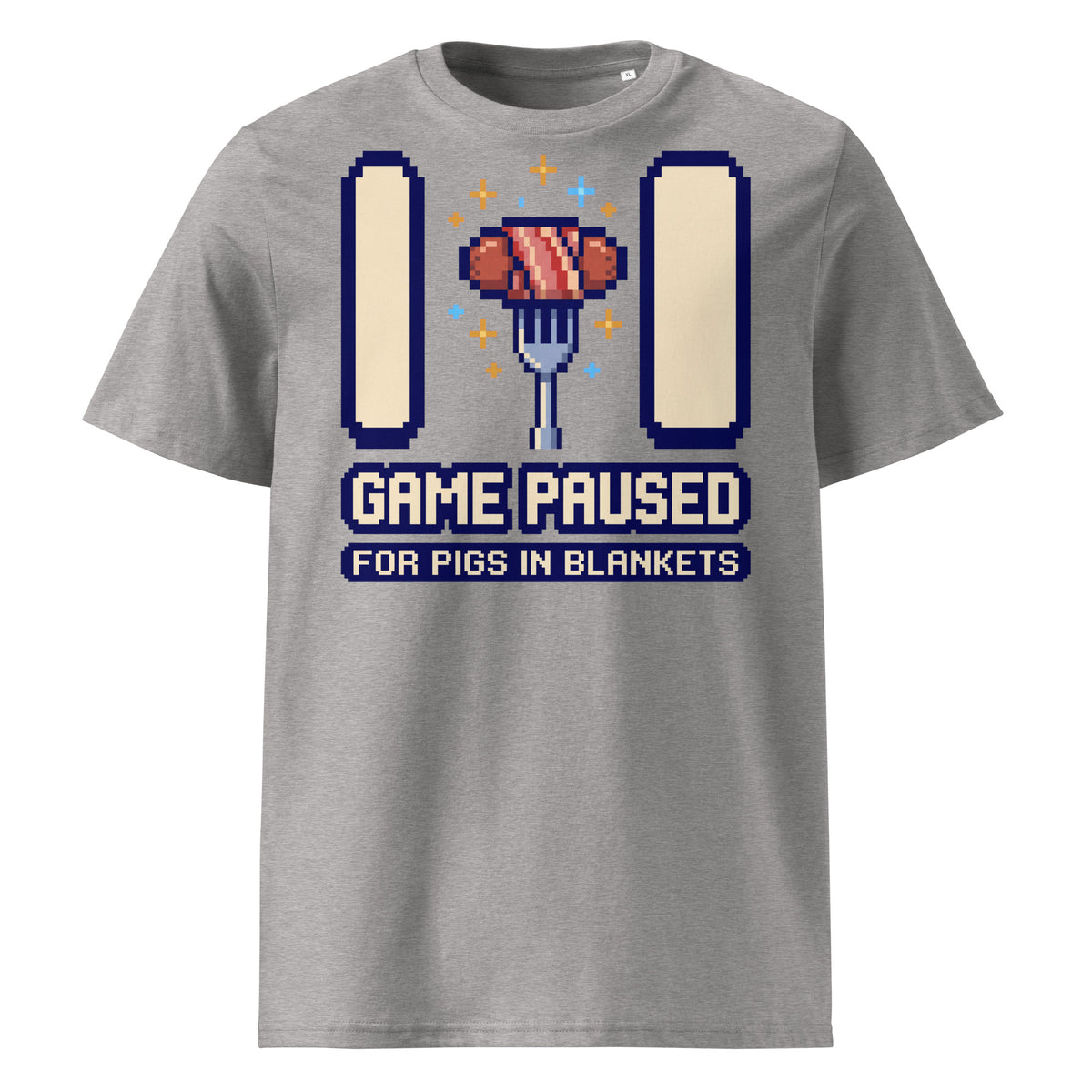 Game Paused For Pigs In Blankets Christmas T-Shirt - Ricki Robin