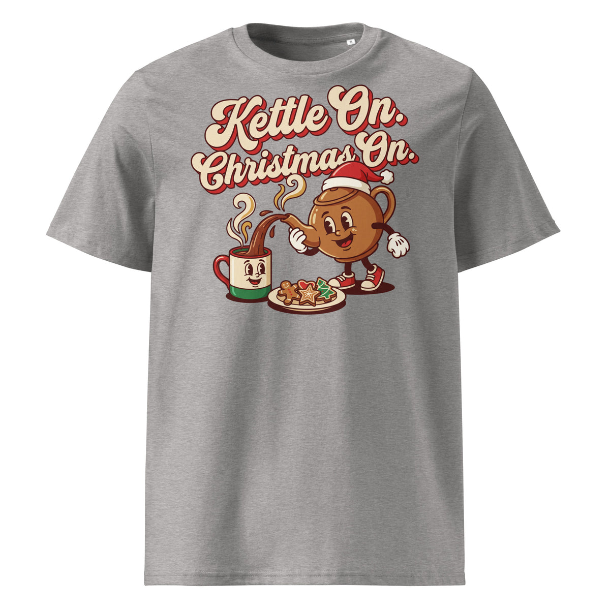 Kettle On. Christmas On. T-Shirt - Ricki Robin