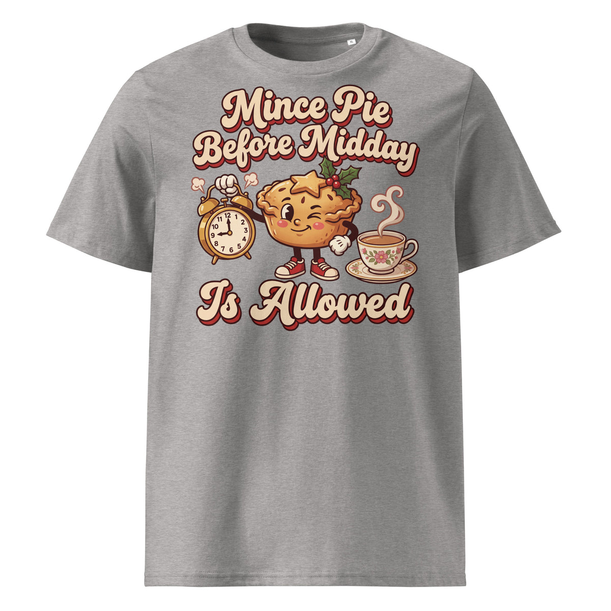 Mince Pie Before Midday Is Allowed Christmas T-Shirt - Ricki Robin