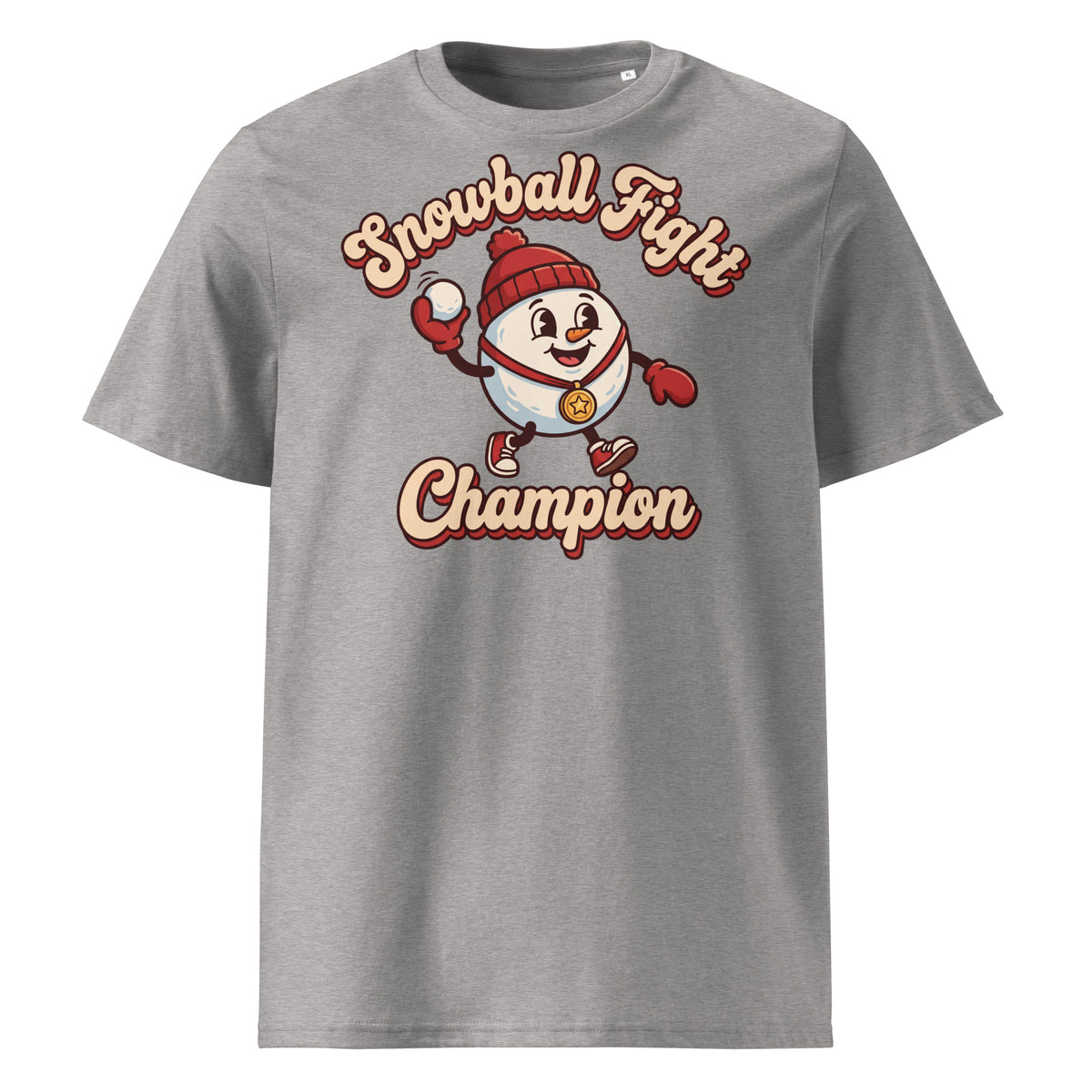 Snowball Fight Champion Christmas T-Shirt - Ricki Robin
