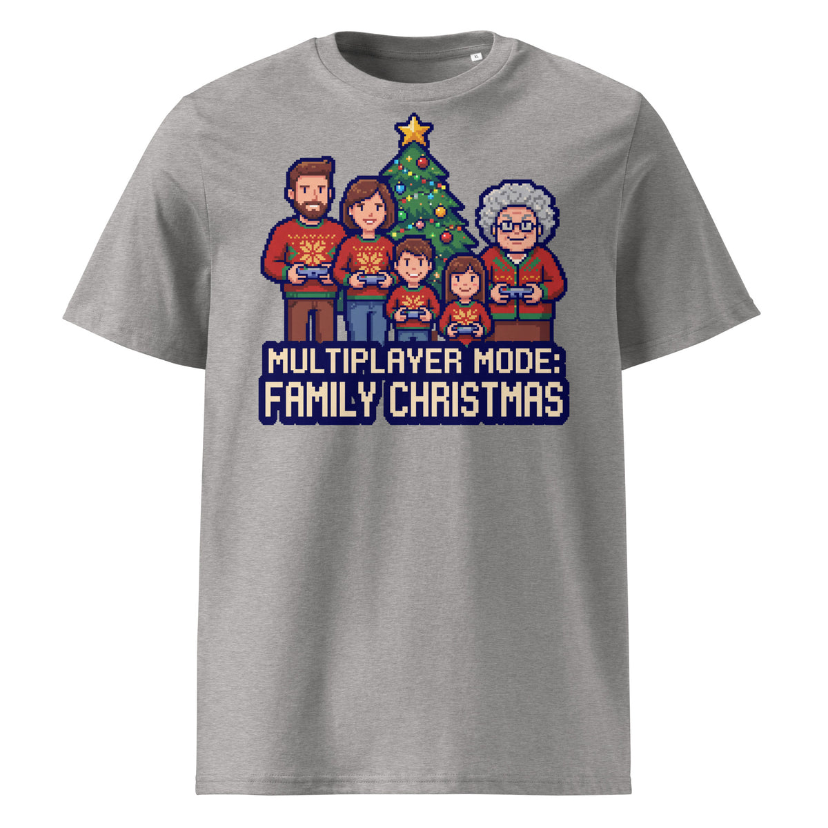 Multiplayer Mode: Family Christmas T-Shirt - Ricki Robin