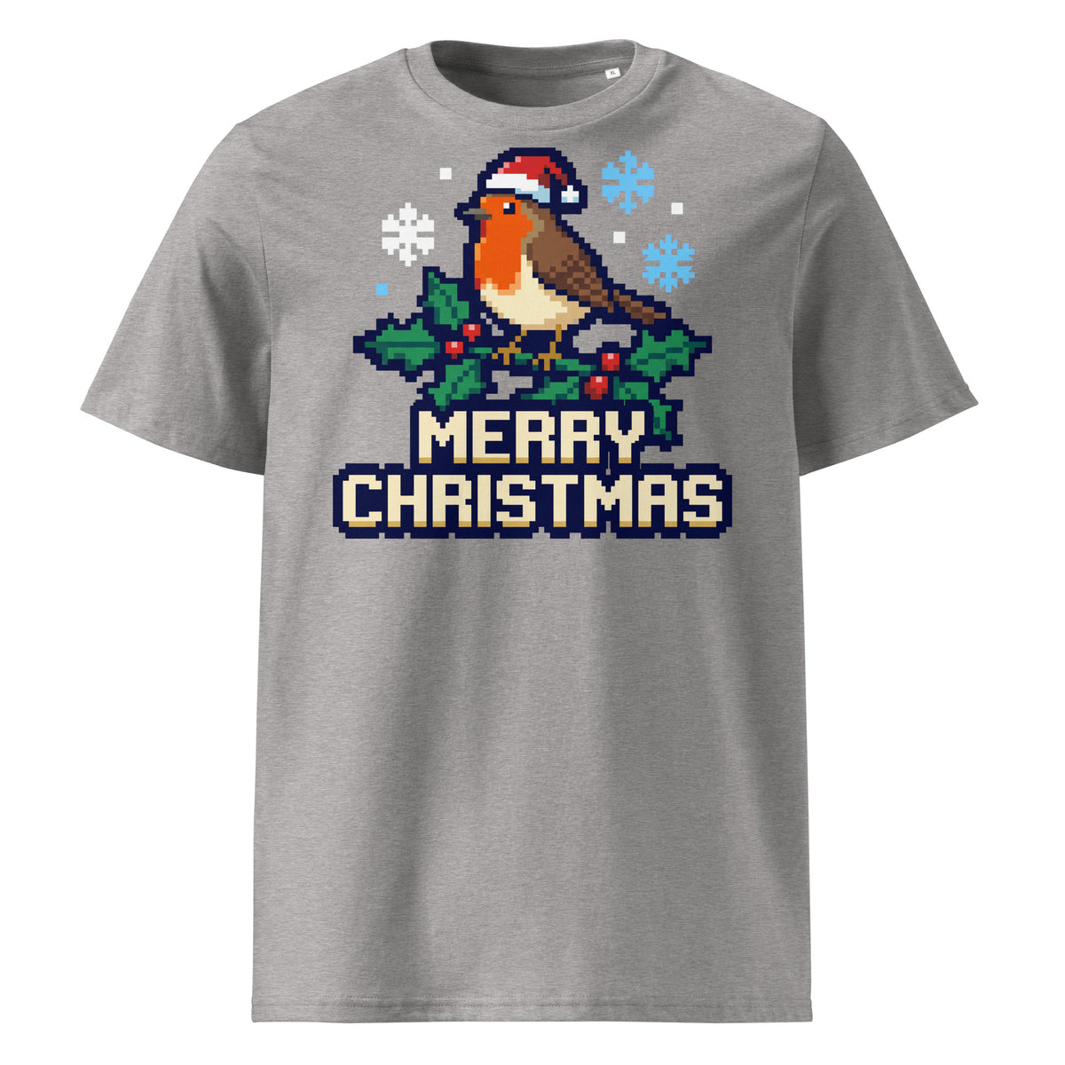 8-Bit Robin Christmas T-Shirt - Ricki Robin