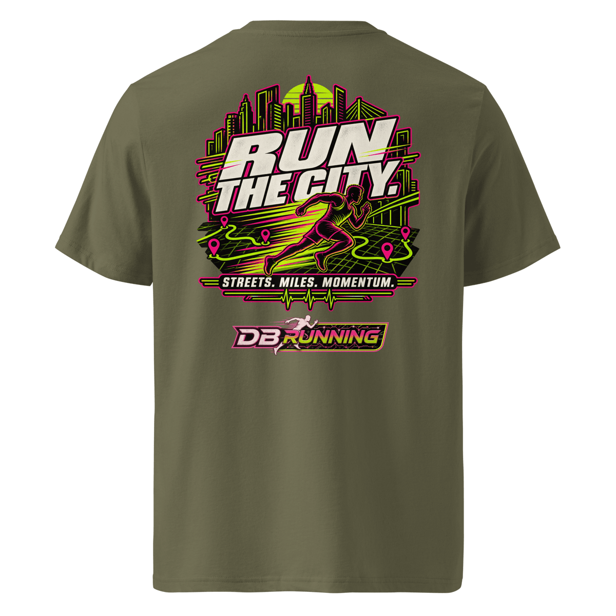 Run the City Male - T-Shirt - DB Running
