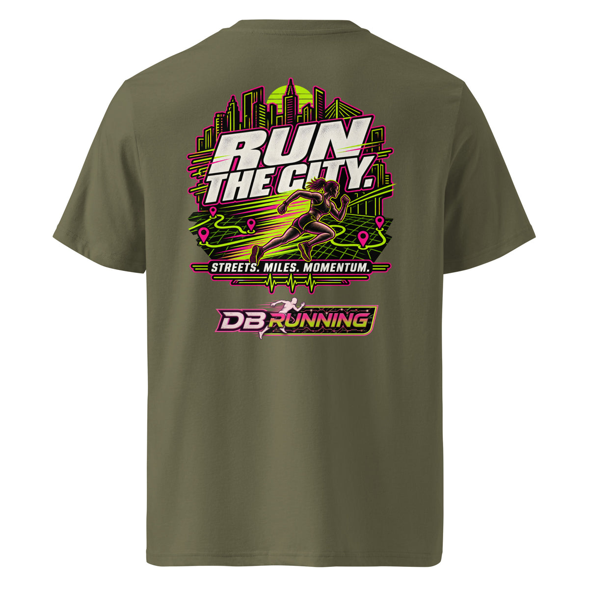 Run the City Female - T-Shirt - DB Running