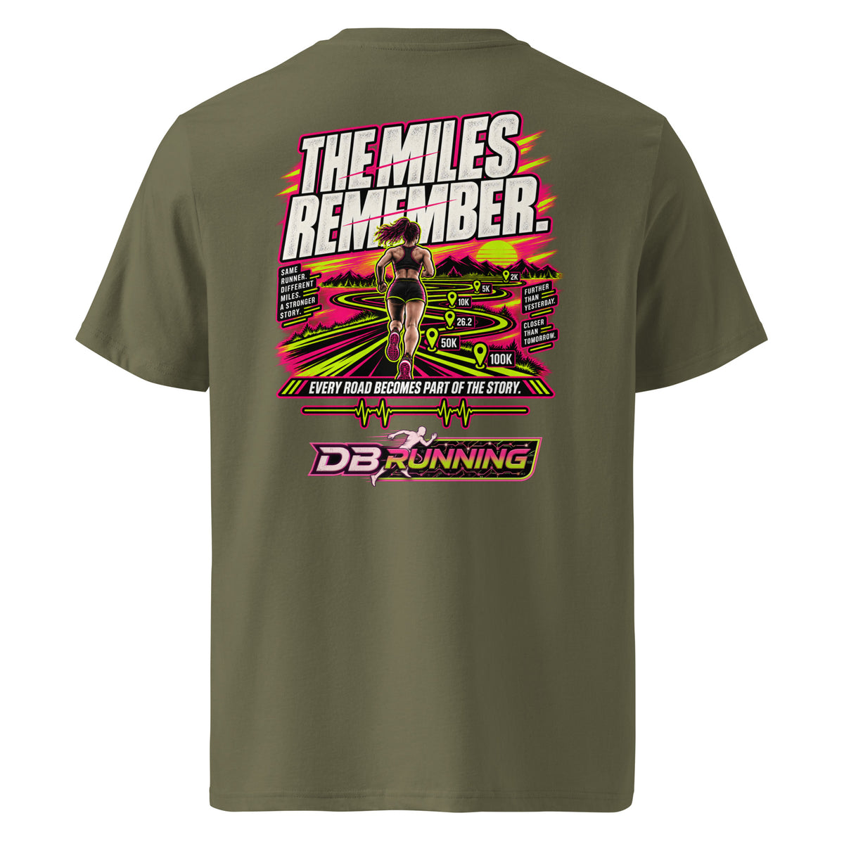 The Miles Remember Female - T-Shirt - DB Running