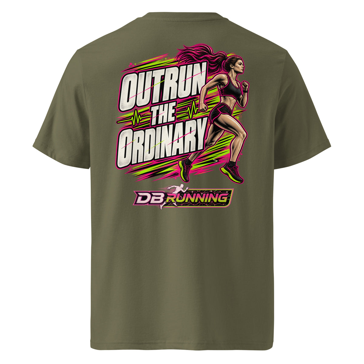 Outrun the Ordinary Female - T-Shirt - DB Running