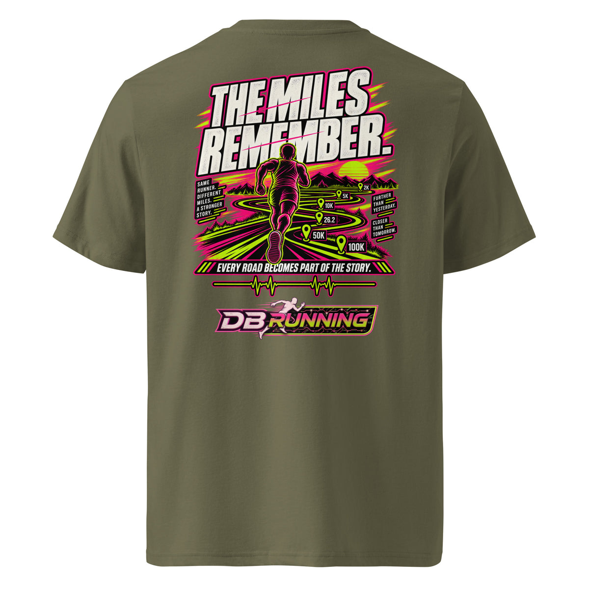 The Miles Remember Male - T-Shirt - DB Running