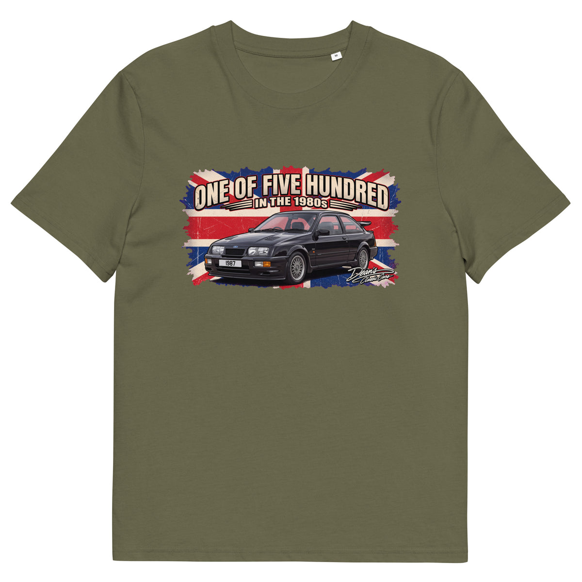 Sierra RS500 Whale Tail T-Shirt - Dean's Classic Cars