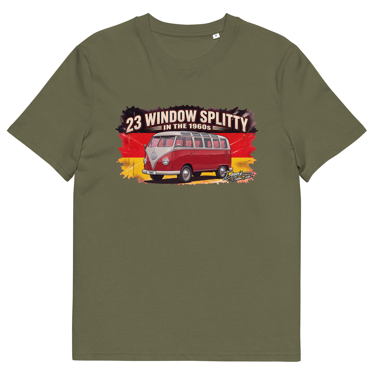 Samba Twenty Three Window T-Shirt - Dean's Classic Cars