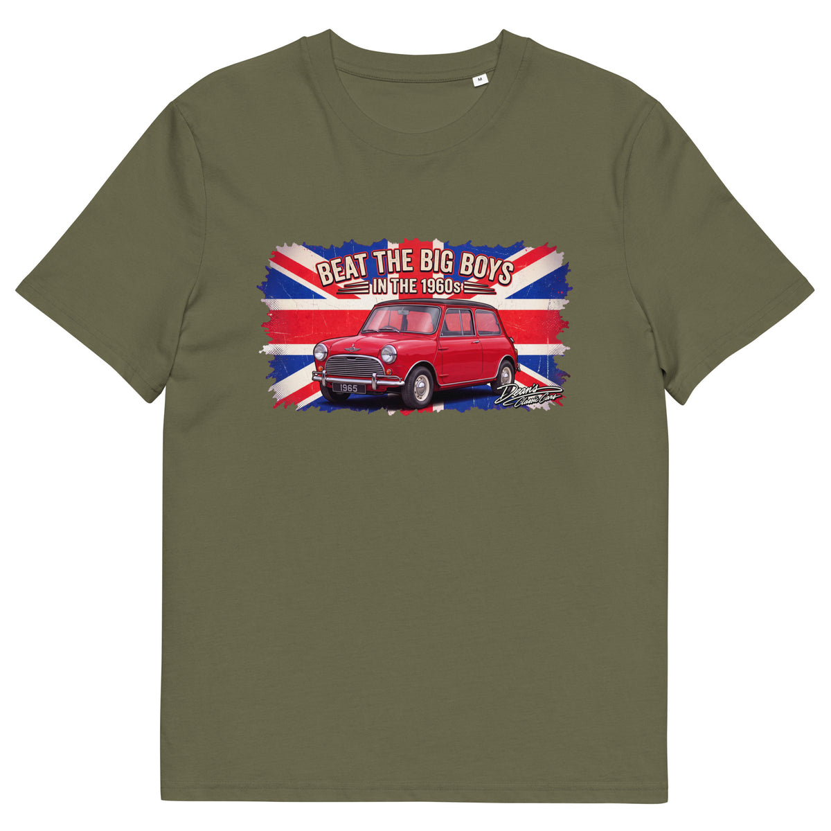 Cooper S Tartan Red T-Shirt - Dean's Classic Cars