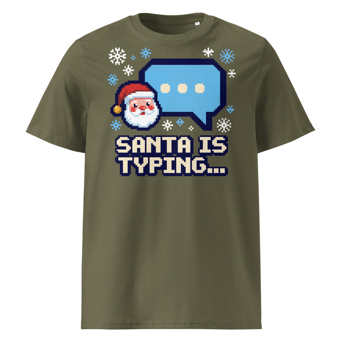 Santa Is Typing... Christmas T-Shirt - Ricki Robin