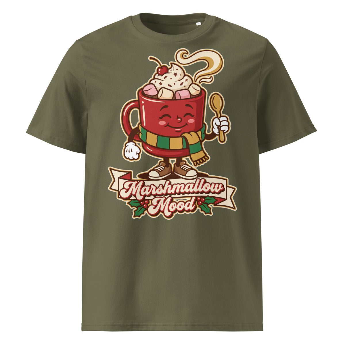 Marshmallow Mood Christmas T-Shirt - Ricki Robin