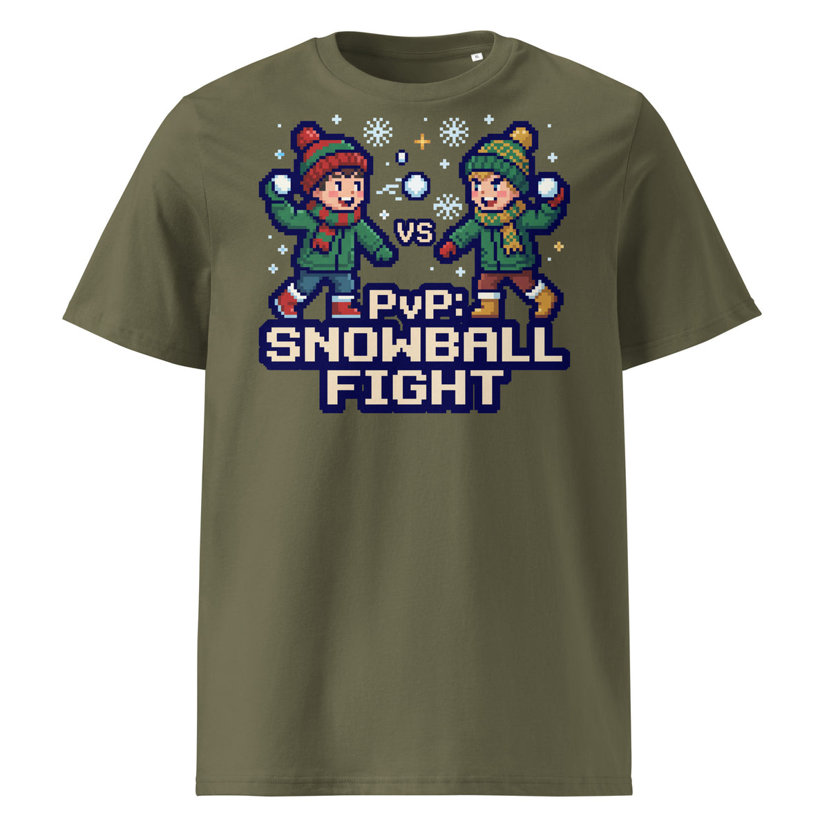 PvP: Snowball Fight Christmas T-Shirt - Ricki Robin