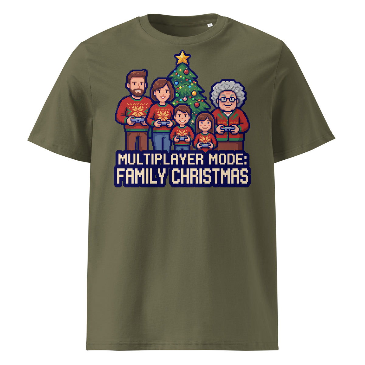 Multiplayer Mode: Family Christmas T-Shirt - Ricki Robin