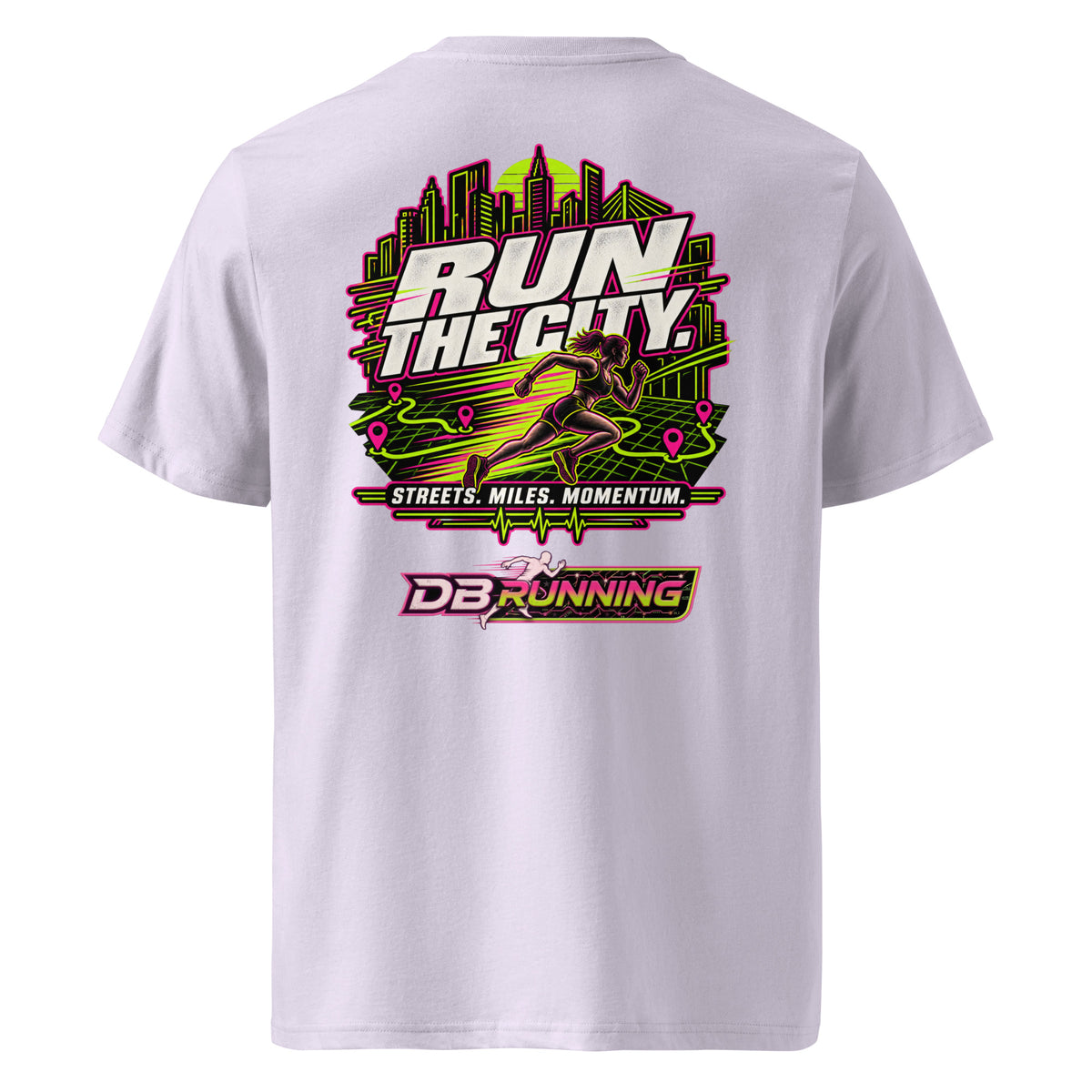 Run the City Female - T-Shirt - DB Running