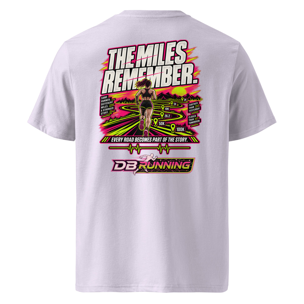 The Miles Remember Female - T-Shirt - DB Running