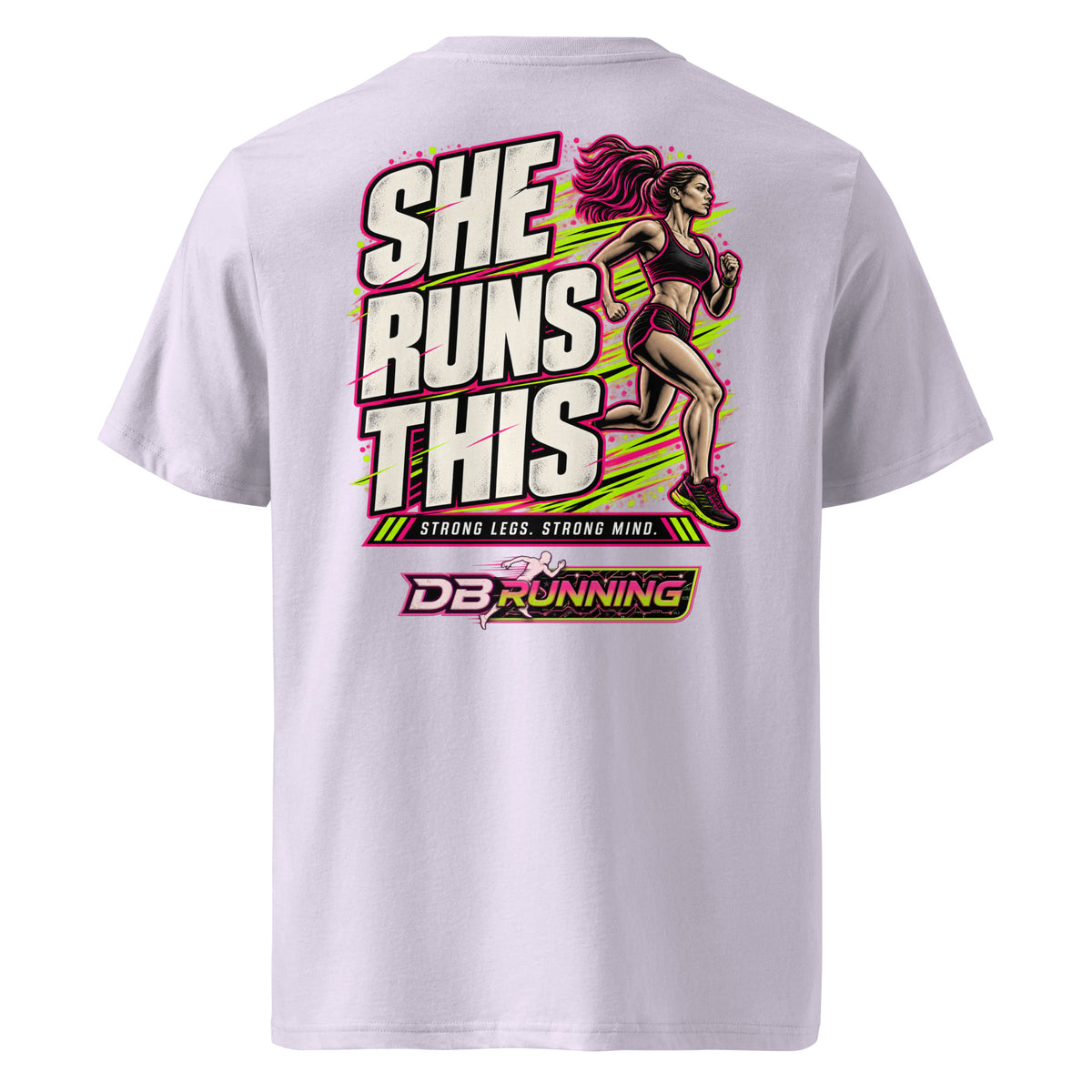 She Runs This - T-Shirt - DB Running