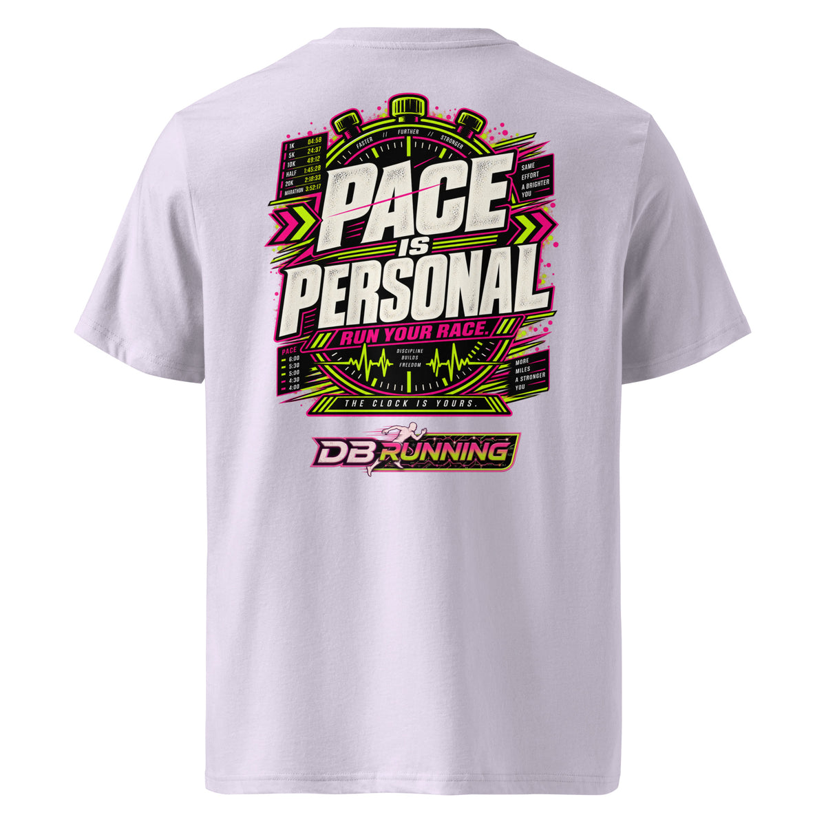 Pace is Personal - T-Shirt - DB Running