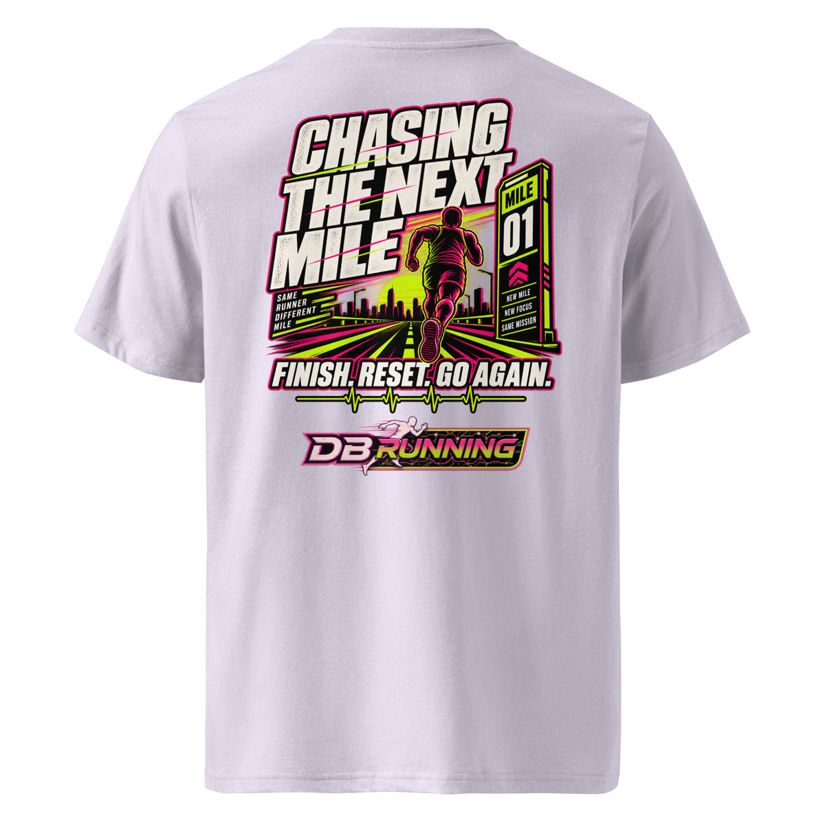 Chasing the Next Mile Male - T-Shirt - DB Running