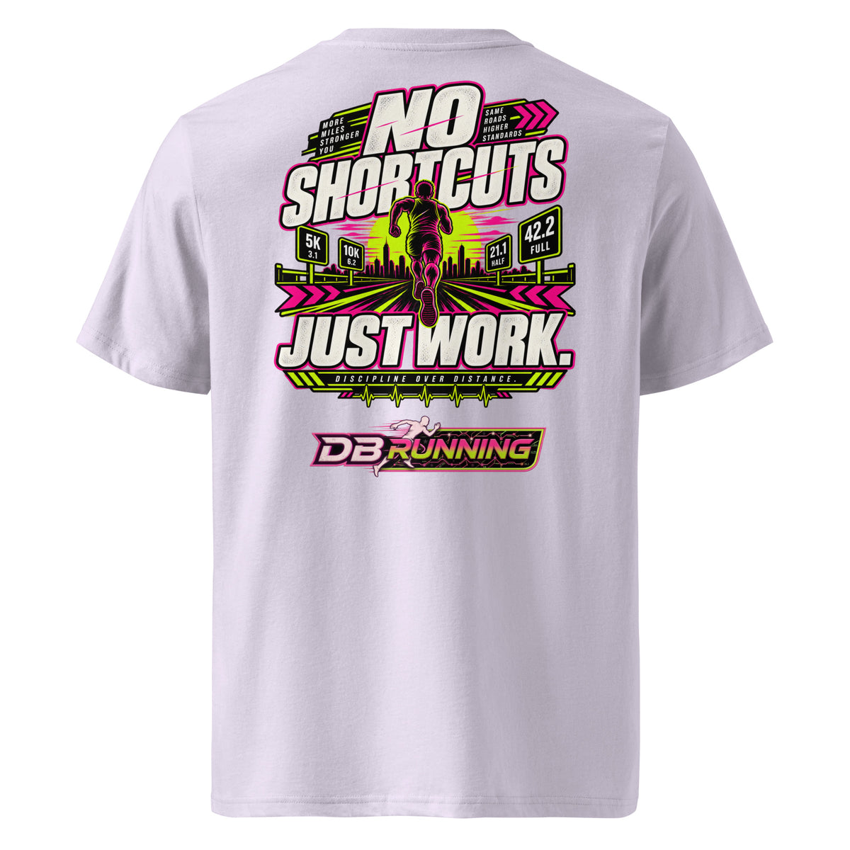 No Shortcuts Male - T-Shirt - DB Running