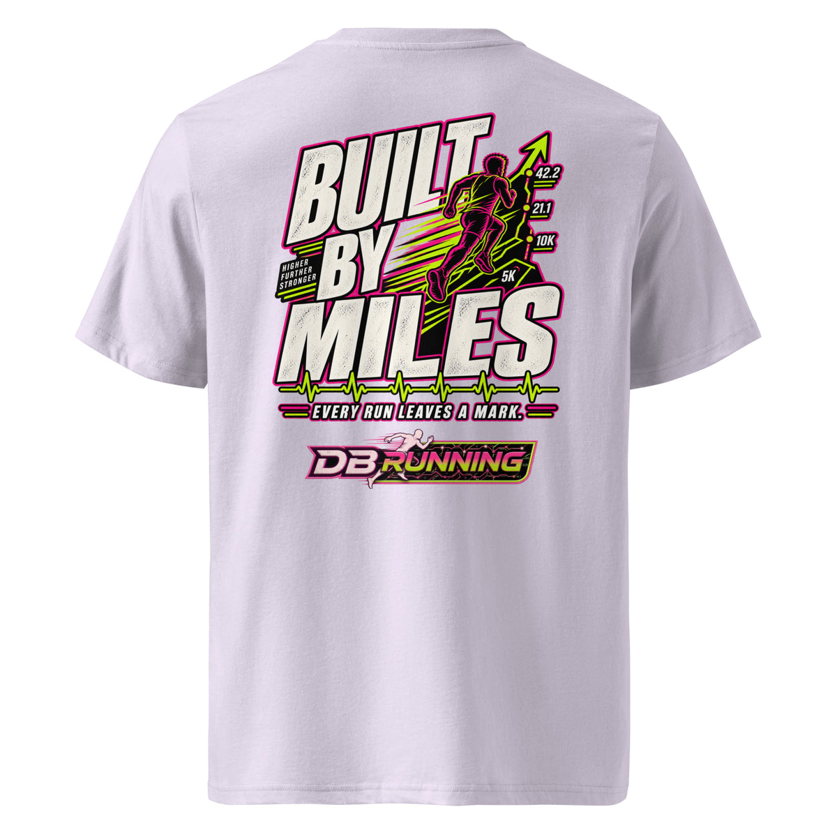Built by Miles Male - T-Shirt - DB Running