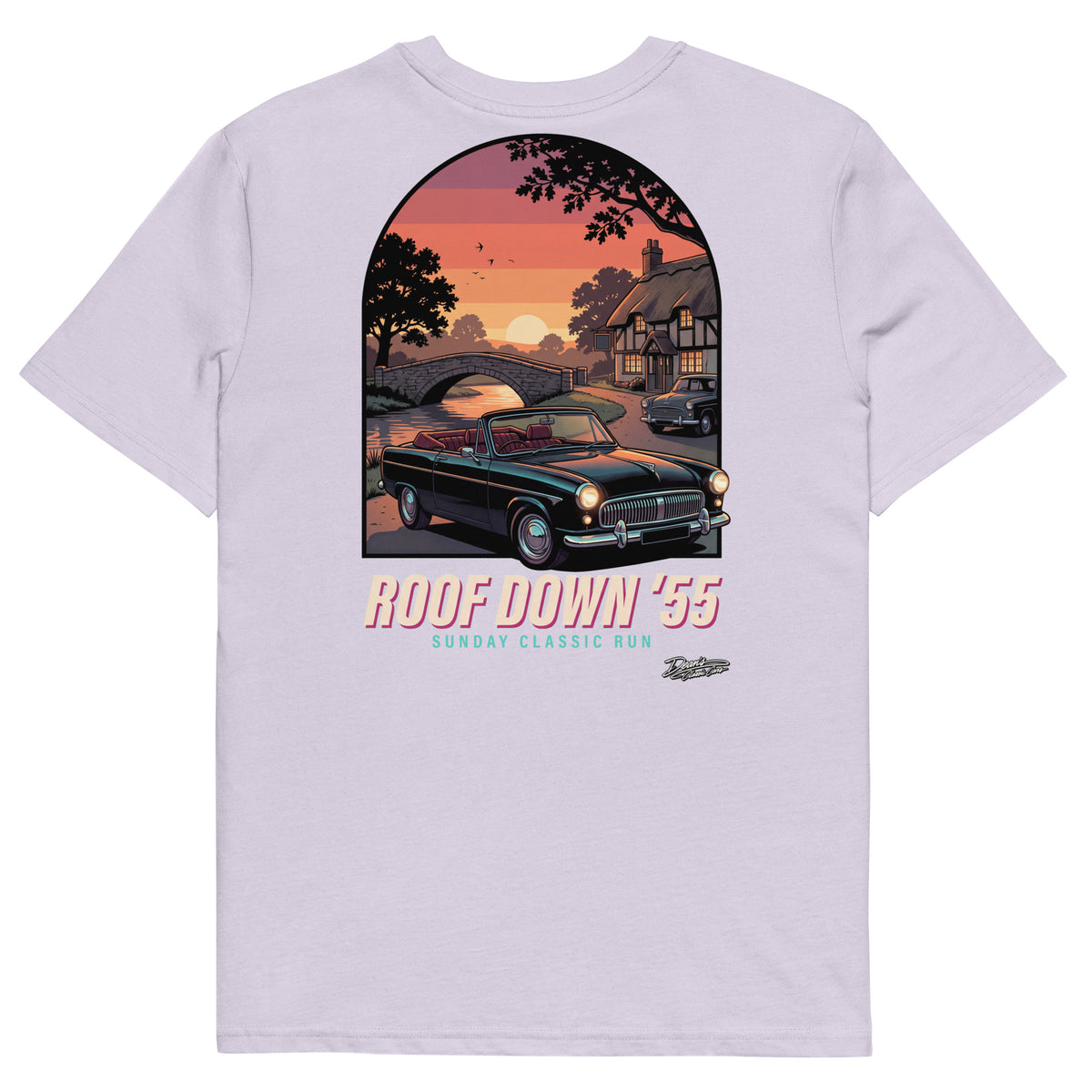 Consul Convertible Roof Down T-Shirt - Dean's Classic Cars