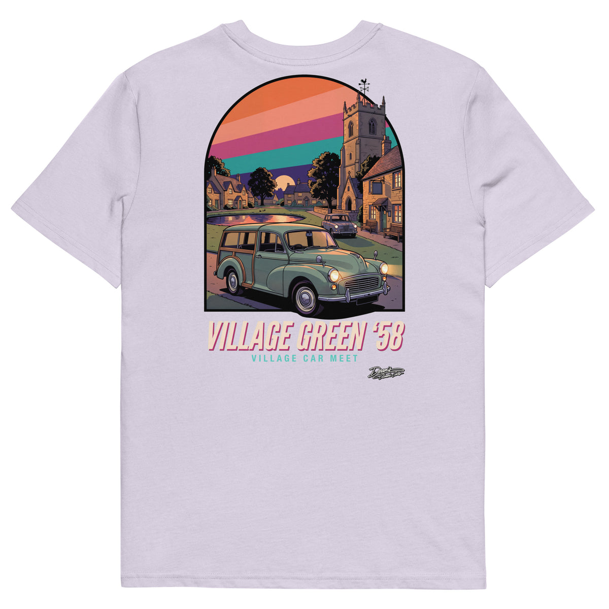 Minor Traveller Village Green T-Shirt - Dean's Classic Cars