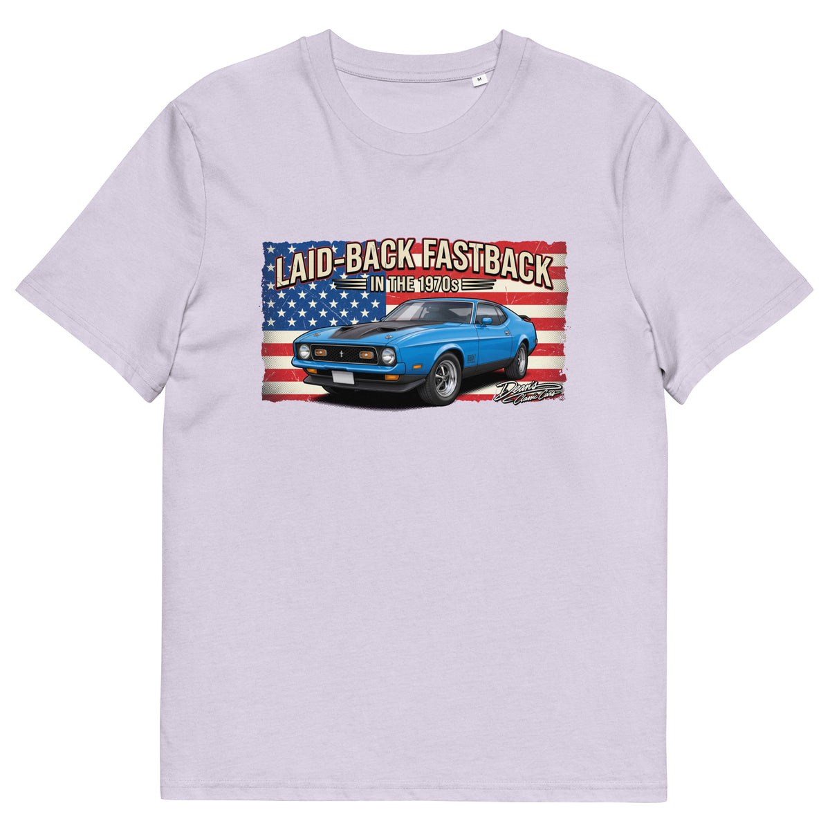 Mach 1 Grabber Blue T-Shirt - Dean's Classic Cars