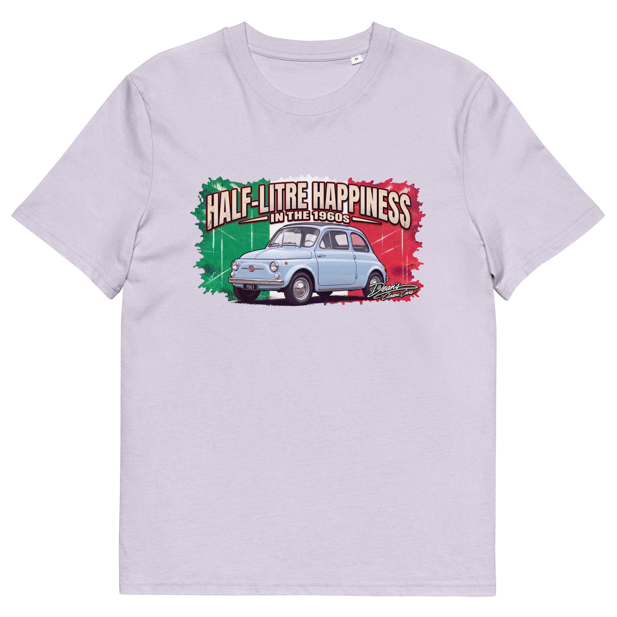 500 D Celestial Blue T-Shirt - Dean's Classic Cars
