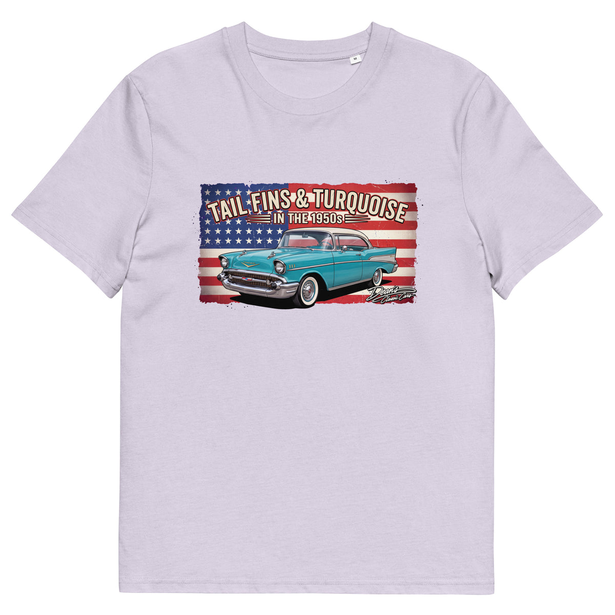 Bel Air Tropical Turquoise T-Shirt - Dean's Classic Cars