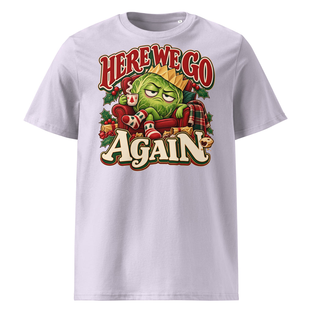 Here We Go Again Christmas T-Shirt (Pastels) - Ricki Robin