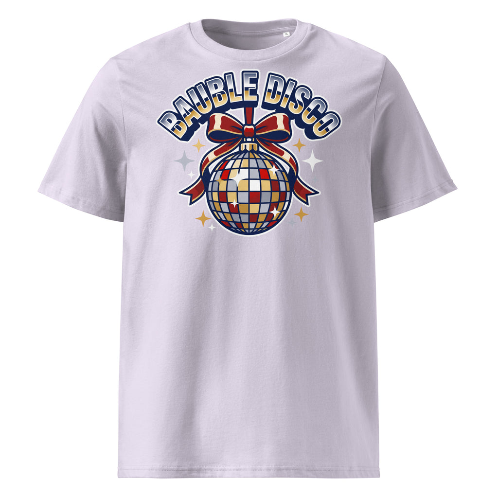 Bauble Disco Christmas T-Shirt (Pastels) - Ricki Robin