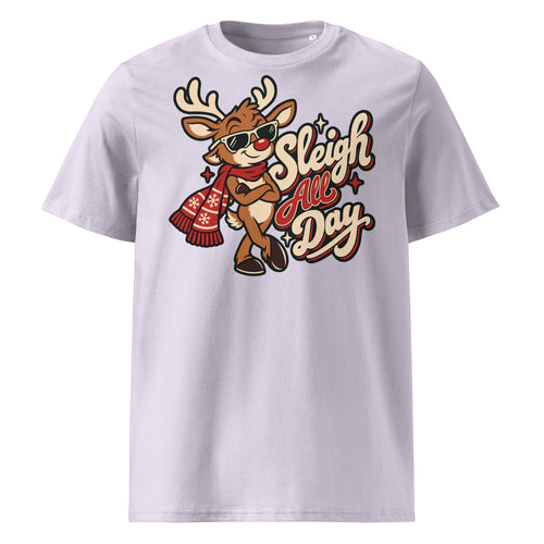 Sleigh All Day Christmas T-Shirt (Pastels) - Ricki Robin