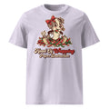 Head Of Wrapping Paper Destruction Christmas T-Shirt (Pastels) - Ricki Robin
