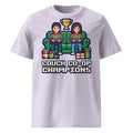 Couch Co-op Champions Christmas T-Shirt (Pastels) - Ricki Robin