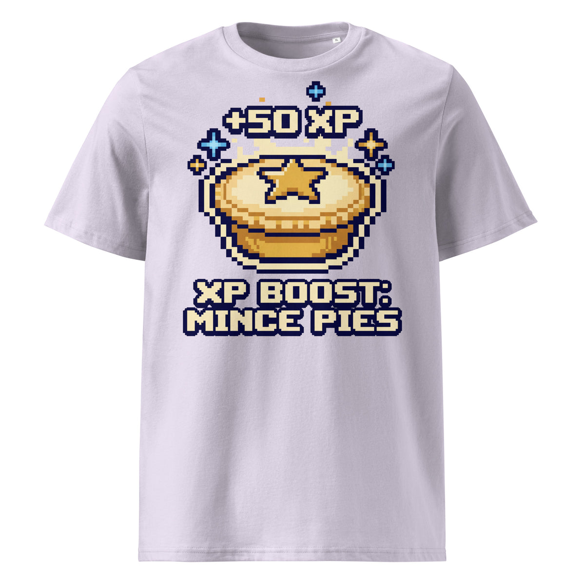 XP Boost: Mince Pies Christmas T-Shirt (Pastels) - Ricki Robin