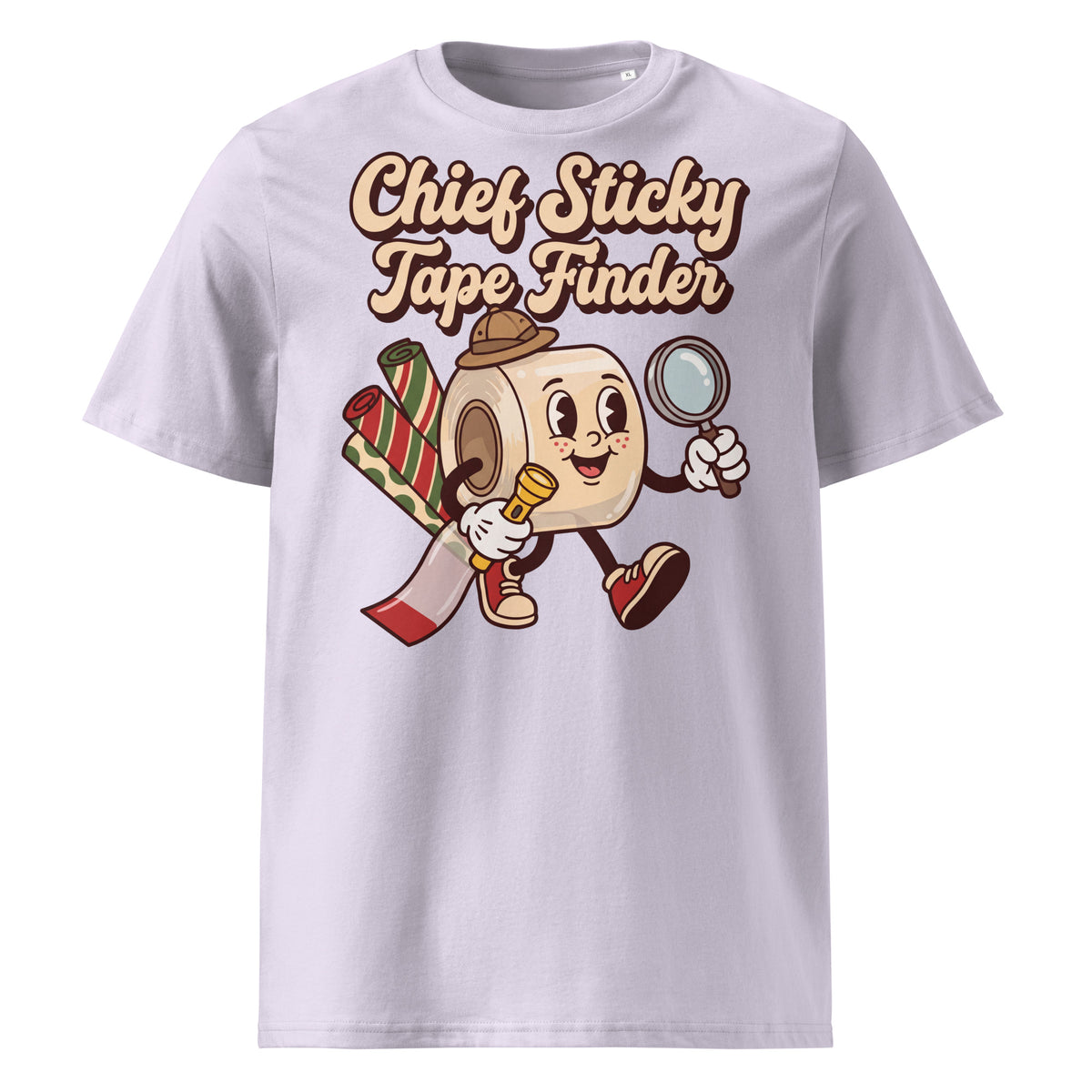 Chief Sticky Tape Finder Christmas T-Shirt (Pastels) - Ricki Robin