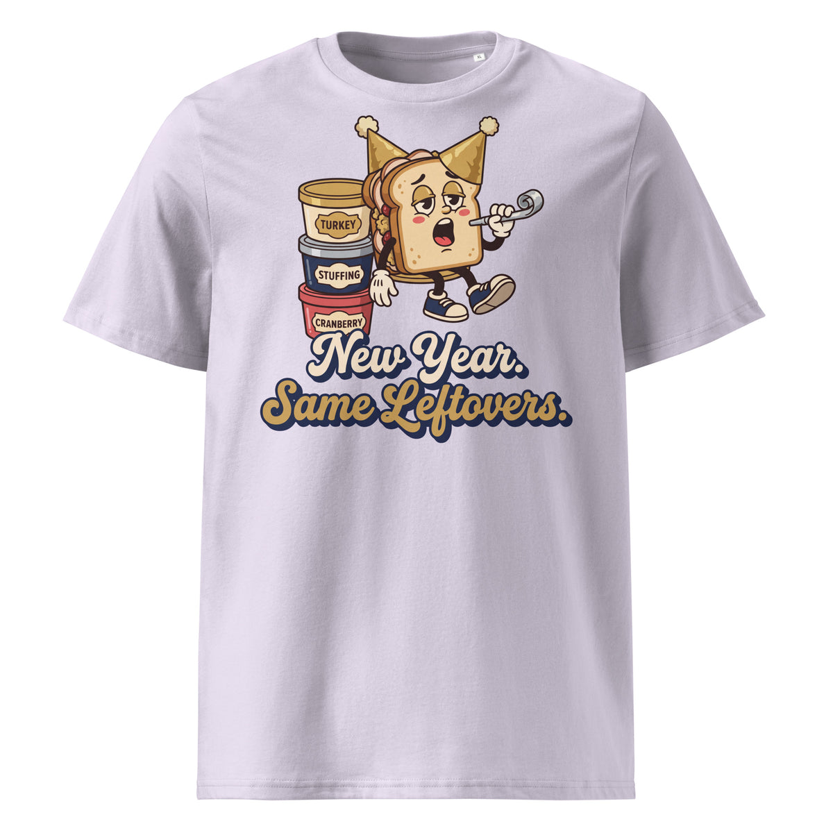 New Year. Same Leftovers. T-Shirt (Pastels) - Ricki Robin