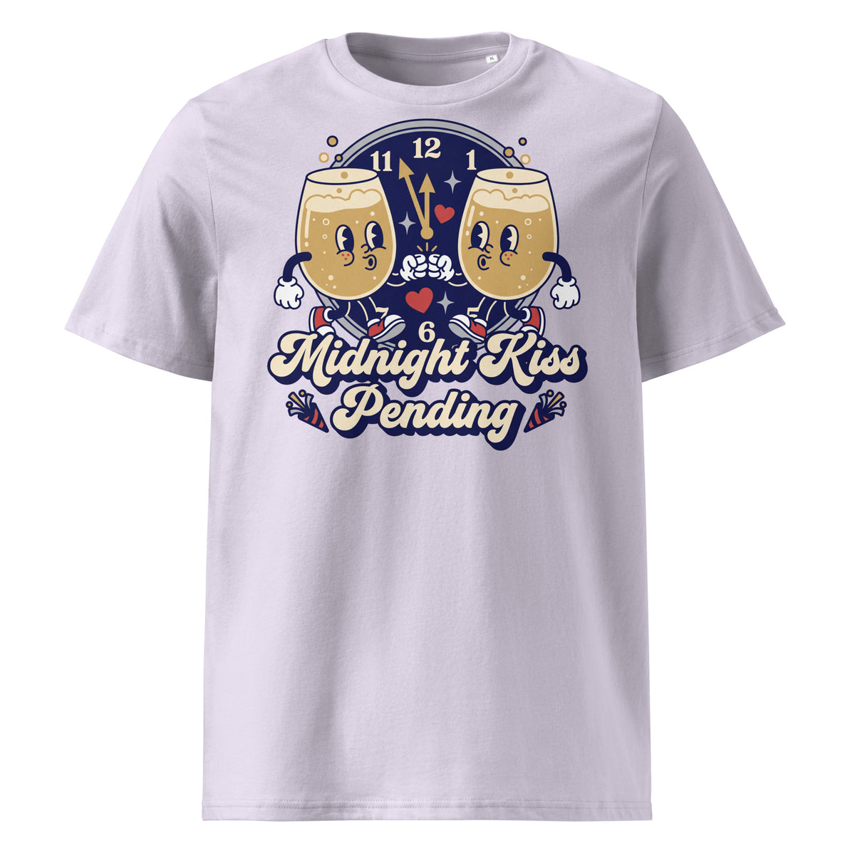 Midnight Kiss Pending New Year T-Shirt (Pastels) - Ricki Robin