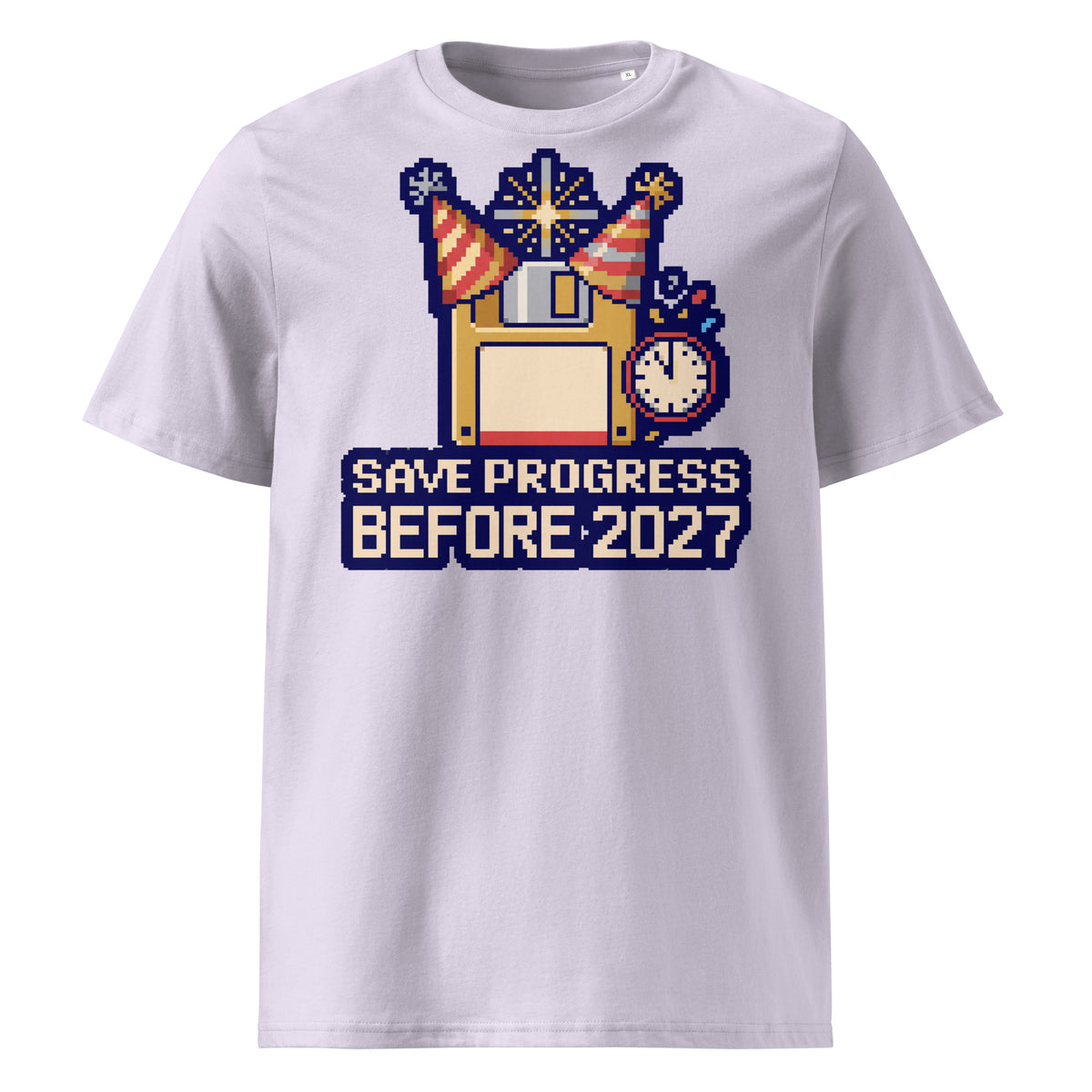 Save Progress Before 2027 New Year T-Shirt (Pastels) - Ricki Robin