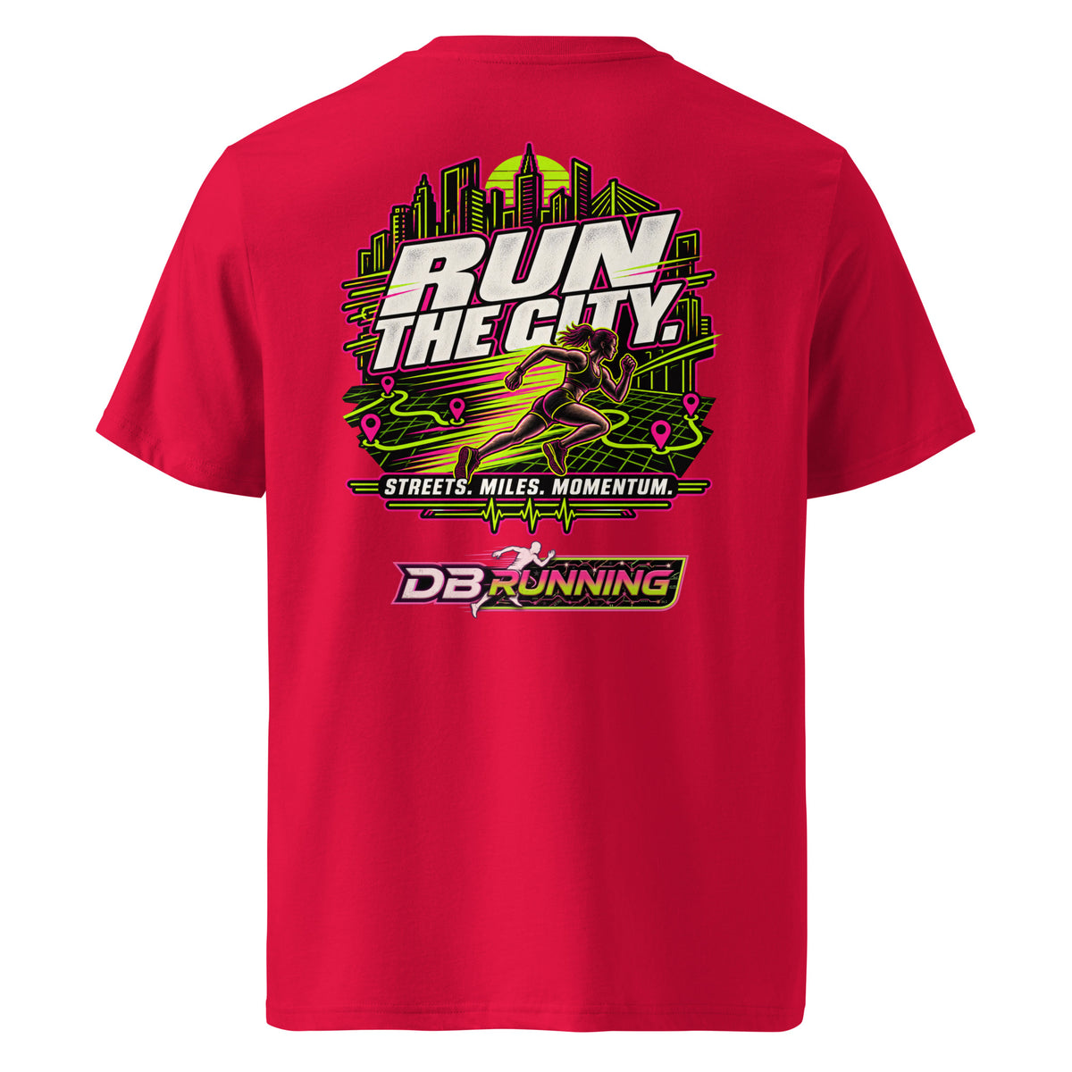 Run the City Female - T-Shirt - DB Running