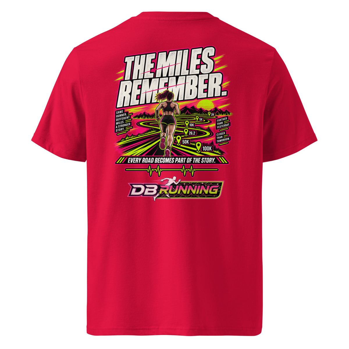 The Miles Remember Female - T-Shirt - DB Running
