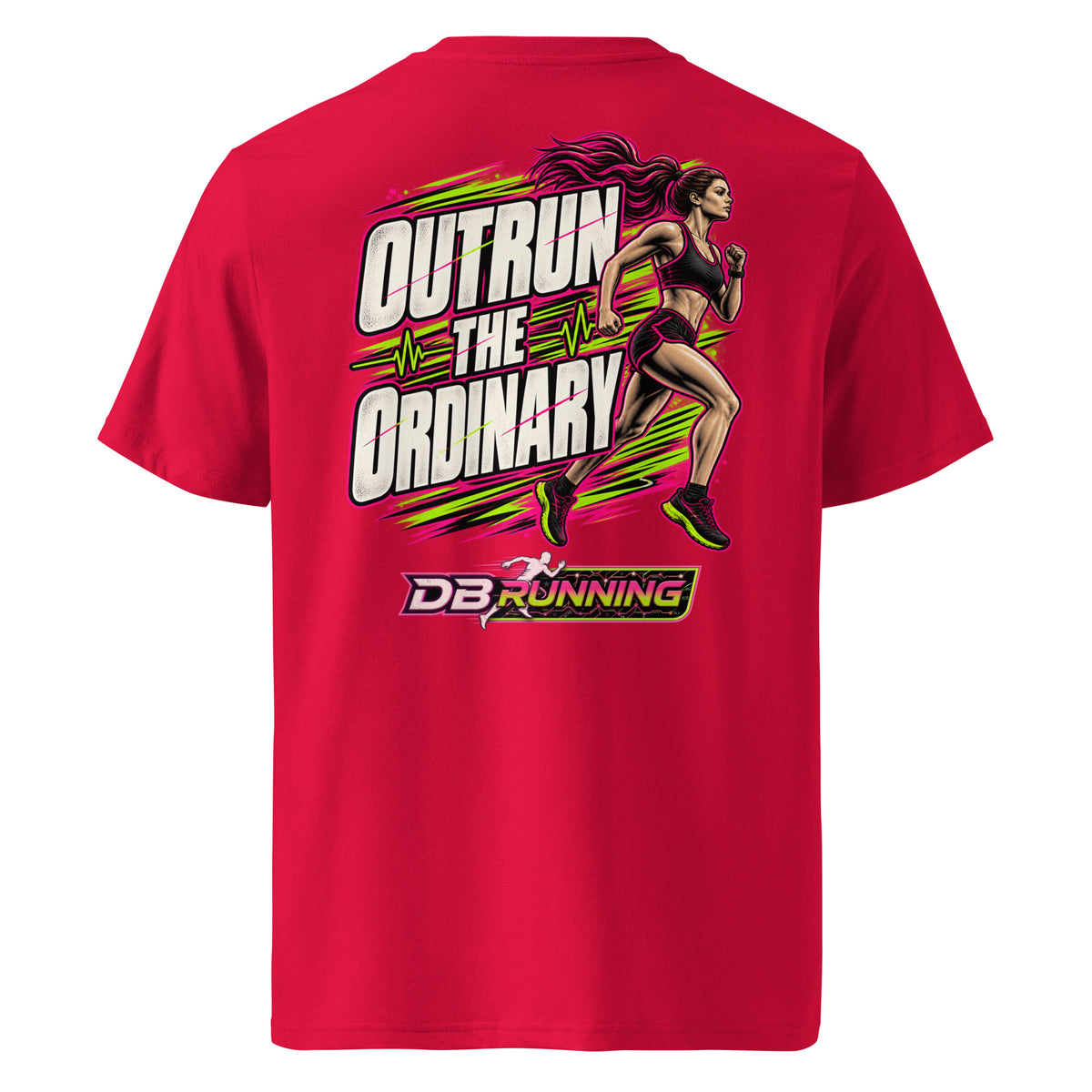 Outrun the Ordinary Female - T-Shirt - DB Running