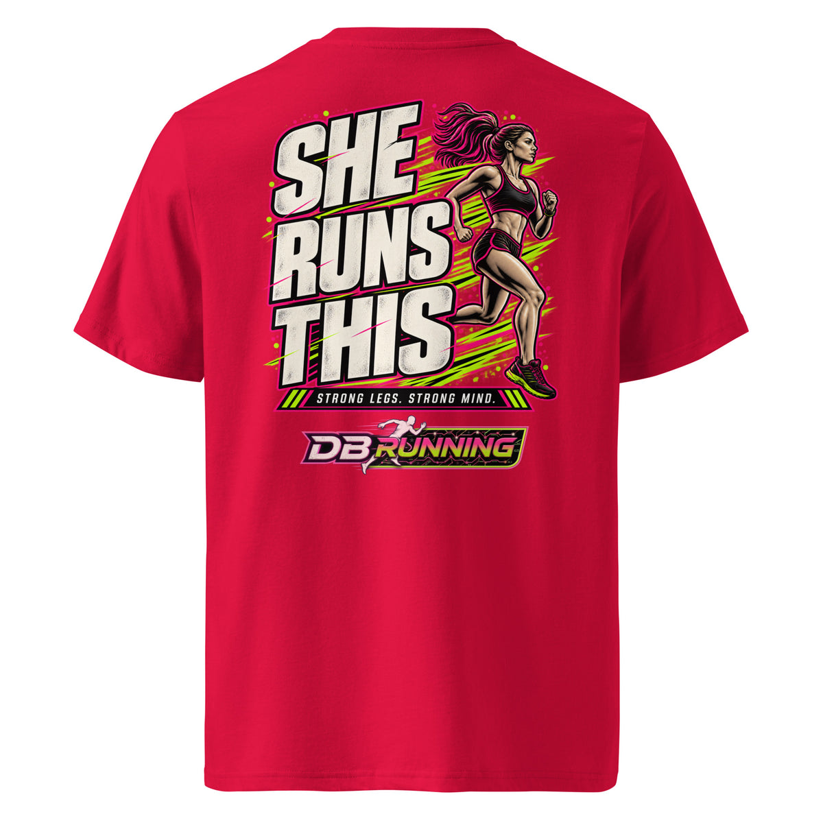 She Runs This - T-Shirt - DB Running