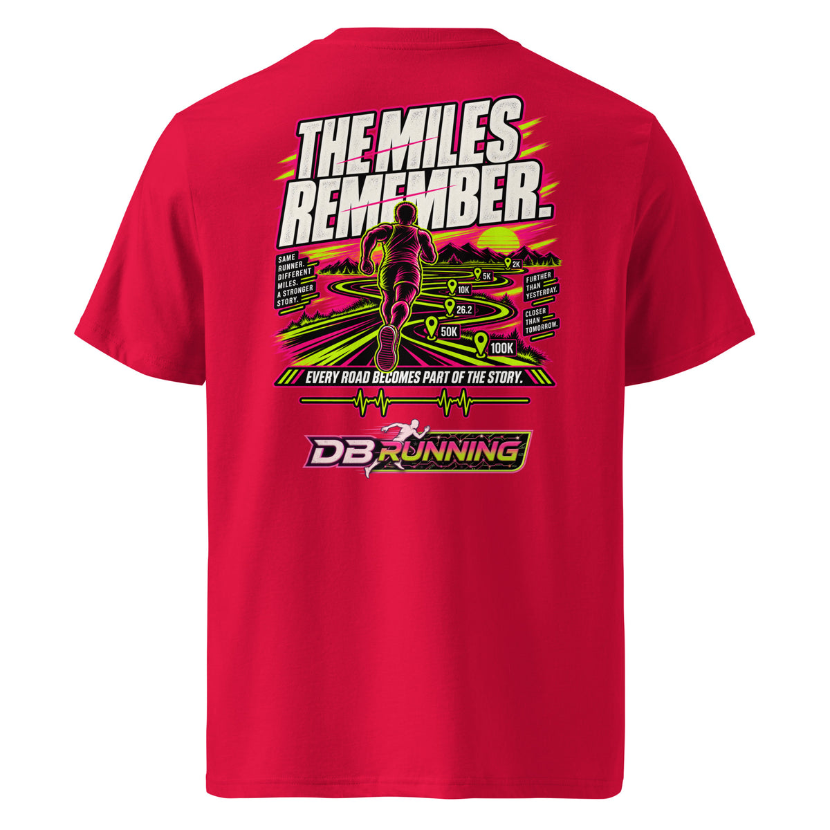 The Miles Remember Male - T-Shirt - DB Running