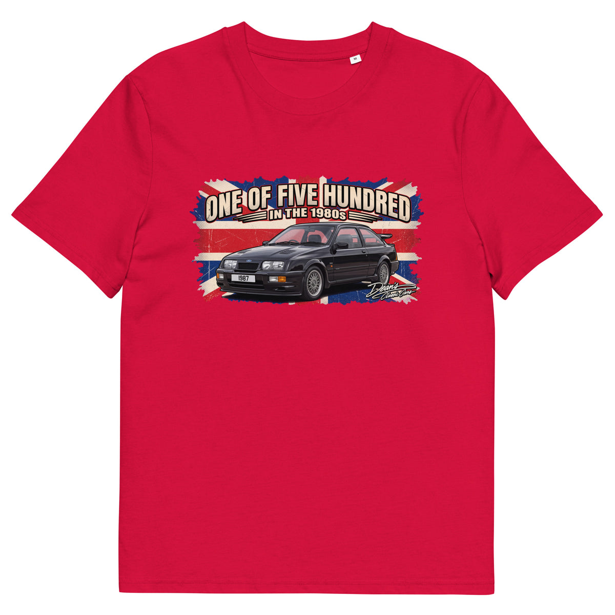 Sierra RS500 Whale Tail T-Shirt - Dean's Classic Cars