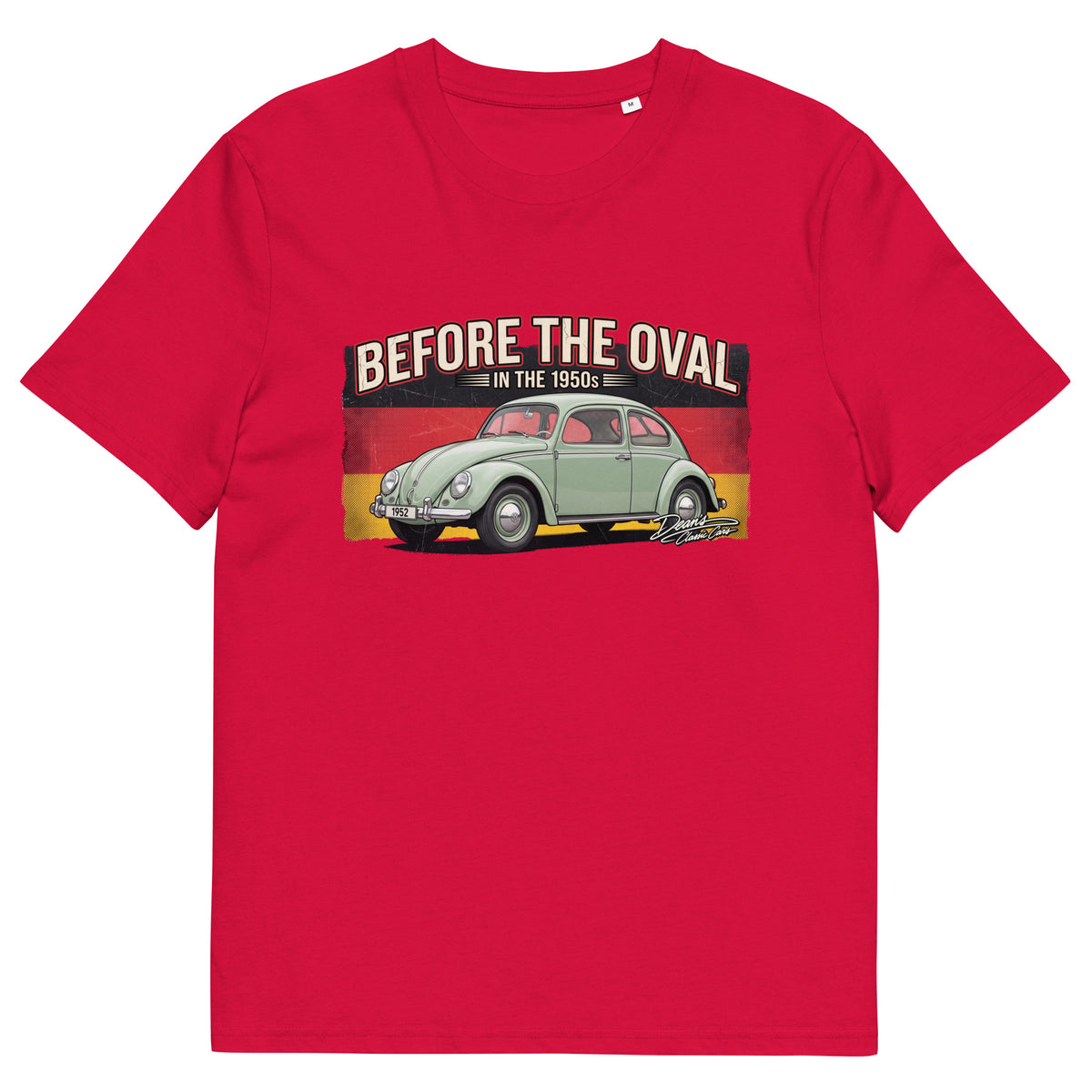 Beetle Split Pastel Green T-Shirt - Dean's Classic Cars